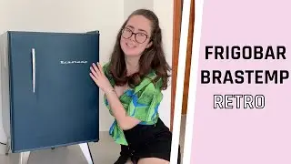 RESENHA FRIGOBAR BRASTEMP RETRO AZUL | Isabelle Oliveira