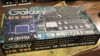 Galaxy DX 949 testing on the bench