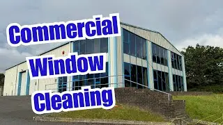 Early Morning Commercial Window Cleaning - Day In The Life of a Window Cleaner