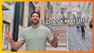 O que eu fiz em 3 dias em Lisboa? Meu roteiro real! 🇵🇹