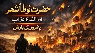 The Destruction of Prophet Lot&rsquo;s City | Divine Stone Rainحضرت لوطؑ کا شہر اور اللہ کا عذاب | پتھر