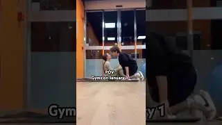 Every Gyms on January 1 🤣 #fitness #motivation #newyear
