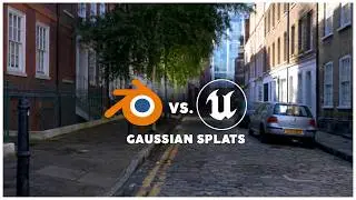 Gaussian Splats in Blender Octane