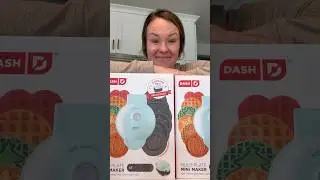 6-in-1 Dash Mini Waffle Maker!
