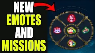 NEW EMOTES AND STAR GUARDIAN MISSIONS 2017 | League of Legends | Kobe lol