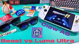 VITURE Beast VS Luma Ultra XR + MSI Claw A8