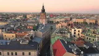 Apartments Roman drone view