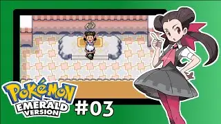 Pokemon Emerald Walkthrough Guide 03 -  Rustboro City Gym Roxanne