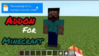 Anomaly (Horror Addon) for minecraft PE #minecraft