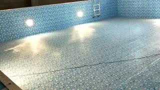Prefabricated basement swimming pool