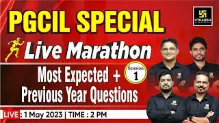 PGCIL Special Live Marathon | Previous Year Questions #1 | Utkarsh Engineers Classes