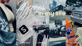 Unfiltered Days In My Life | RoadTrip | Shopping | New Year&rsquo;s Braai | Shein Haul | Cooking |