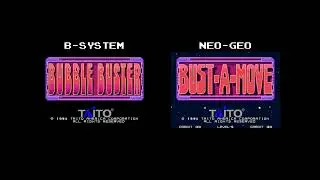 Bubble Buster and Bust-a-Move Comparison