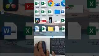 Change Your PC Icon size | Keyboard shortcuts | Computer 🖥️ Shortcut key tricks | #shorts