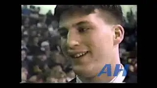 OHL Mar. 8, 1992 Geordie Kinnear interview Oshawa Generals Peterborough Petes