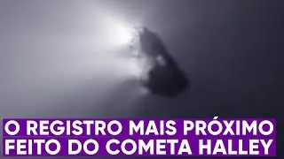 A imagem mais pr&oacute;xima j&aacute; feita do cometa Halley