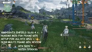 Arknights Endfield DLSS 4 + Nukem9 Mod FSR Frame Gen Setup for All RTX GPUs | DLSS MFG RTX 5070 Ti
