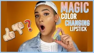 MAGIC COLOR CHANGING LIPSTICK - Does it work?