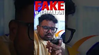 WhatsApp Fake e-Challan Scam ❌ #cars24