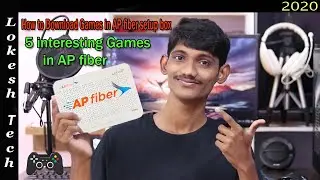 Top 5 AP Fiber Setup Box Games by Lokesh Tech