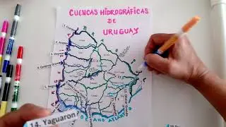 Cuencas Hidrogr&aacute;ficas de Uruguay.2021