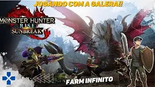 [LIVE] MH RISE SUNBREAK - SEXTA DO FARM #114
