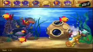 Insaniquarium - Tank 1 - 4 Getting Prego The Momma Fish