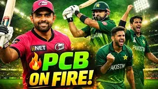 PCB Is Back! Pakistan Players Perform & Babar Azam Shines in BBL
