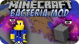 Minecraft BACTERIA MOD (Welt zerfressen) [Deutsch]