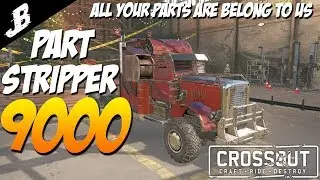 Crossout - New tackler plus icebreaker cabin. A.K.A. The Part Stripper 9000! (Crossout Gameplay)