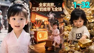 【全家流放，三岁奶娃带飞全场】末日女战神转世成三岁奶娃，本想躺平，结果家族被流放？她反手抄空国库…… #漫剧 #短剧 #ai剧 #ai真人剧 #古代言情 #空间 #异能 #末世 #天天剧场