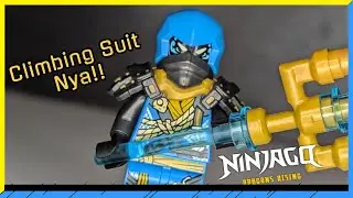 Lego Ninjago Magazine Minifigure Review!! (Climber Suit Nya!!!)