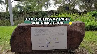 BGC Greenway Park Walking Tour 2022  Bonifacio Global City Taguig