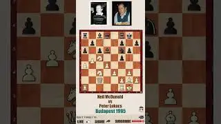 Plain Chess 98 || Neil McDonald vs Peter Lukacs, Budapest 1995 @chessbuddies #chessbuddies