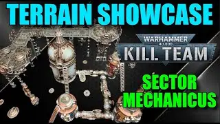 Sector Mechanicus Warhammer 40,000 Kill Team Terrain Build & Breakdown #new40k