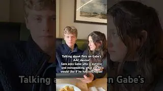 Autism and Communication! How our son with autism uses his AAC device aka Talker!