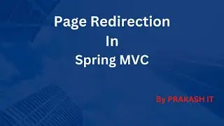 20-Page Redirection In Spring MVC | Spring Tutorial | Spring MVC