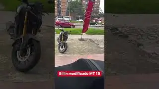 Sill&iacute;n modificado MT 15 #shorts #mt15 #yamaha