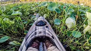 Kayak Fishing a Nearly Inaccessible Pond