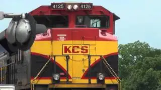 KCS pulling out of Irondale Yard.