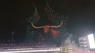 Drone show, University of Texas at Austin, 11/28/25