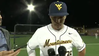 WATCH: WVU infielder Kyle West talks 18-5 win over Baylor