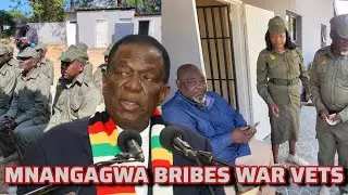 MNANGAGWA BRIBES WAR VETERANS WITH 10, 000 CASH AS TENSIONS RISE