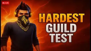 BEST GUILD TEST 1 V 2🥳🤬 HARDEST GUILD TEST 🤬👿 TEAM  KING  ESP OFFICIAL🔥 #freefirelive #verticallive