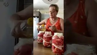 Помидоры на зиму,вкуснее салата