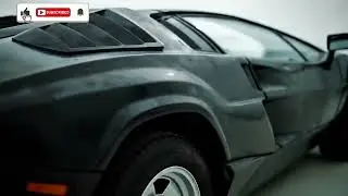 ASMR Car Restoration Full Rebuild of Black Lamborghini Countach LP5000 1985 | Abandoned to Better 