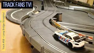 Track #58 - Long Bridges and Fast Straights - Scalextric Slot Car Racing Track!