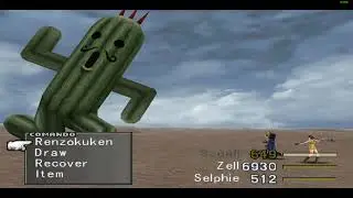 Final Fantasy VIII - Big Cactuar!