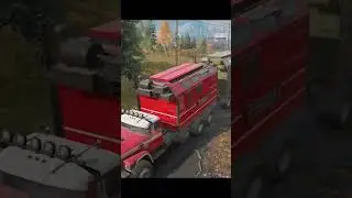 Step 310E  Transport a Service Trailers  in Black River map  snowrunner