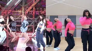 BLACKPINK - Pretty Savage (Demo vs Final) | Kiel Tutin Choreography